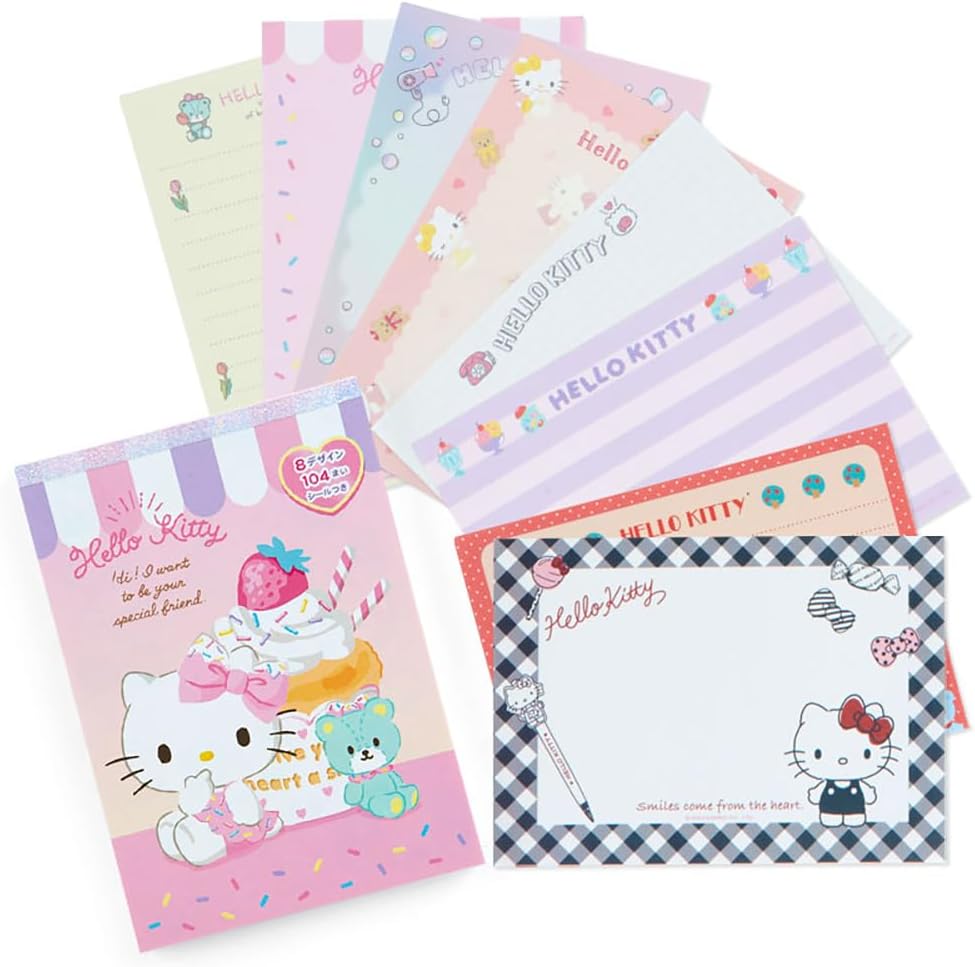 Sanrio 016942 Hello Kitty 8 Design Memo