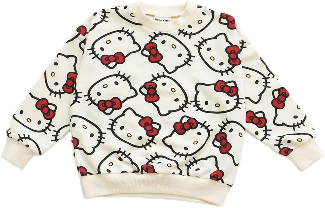 サンリオ(SANRIO) トレーナーハローキティ総柄ガールズ