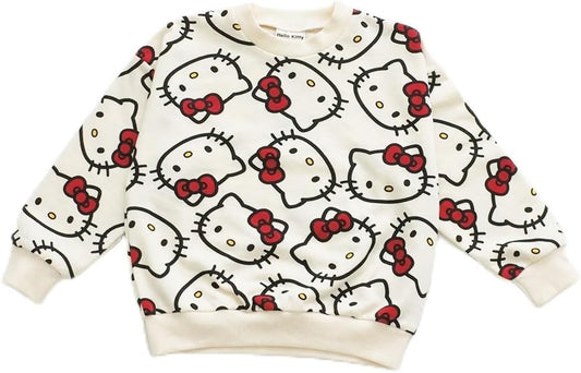 サンリオ(SANRIO) トレーナーハローキティ総柄ガールズ