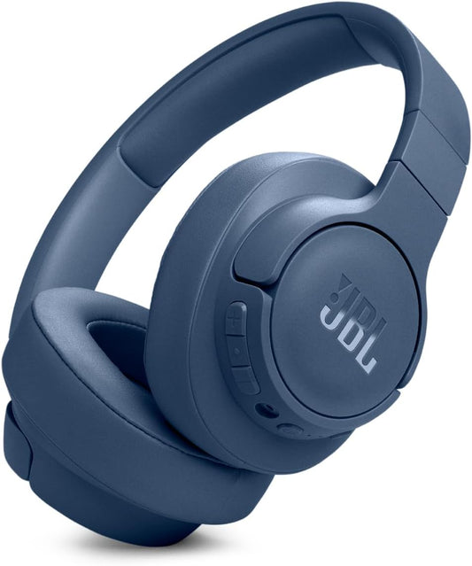 JBL Tune 770NC Wireless Headphones Over-ear Noise Cancelling App Compatible Multipoint 40mm Driver (Blue)