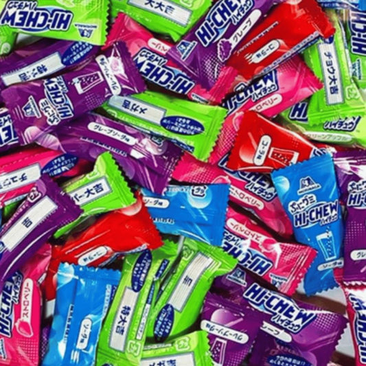 Morinaga & Co., Ltd. Hi-Chew 3 Types Assorted 430g 100pcs Commercial Use Individually Wrapped Large Capacity Soft Candy Candy Assortment Party Share Classic Family Friends MANTIS Original Set