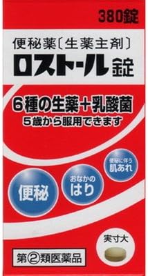 【指定第2類医薬品】ロストール錠 380錠