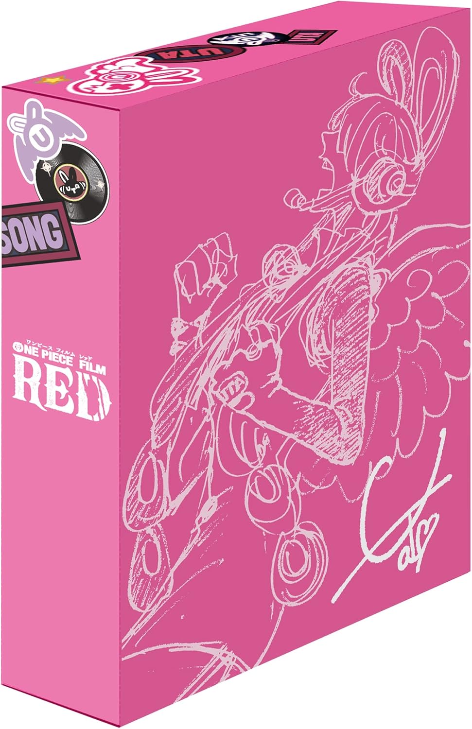 【限定】「ONE PIECE FILM RED リミテッド・エディション 」(Amazon限定：描き下ろしクリアスリーブ"ウタ・シャンクス")+メーカー特典”ウタ"クリアカード [Blu-ray]