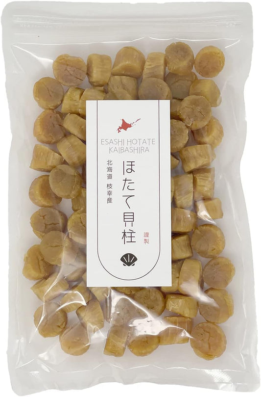 Hokkaido Scallop Pillar, Dried Clam Pillar, 10.6 oz (300 g), Includes Cooking Recipe, SA Size, Dry, Scallop, Delicious, Commercial Use, Liquor Serving