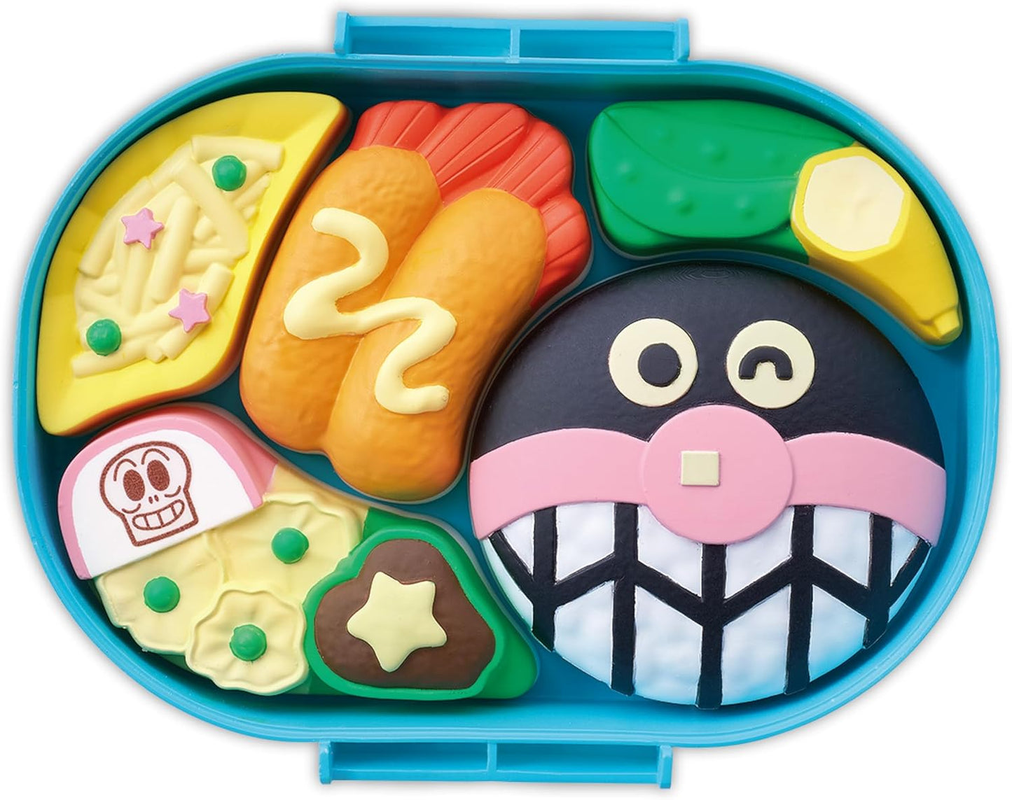 SEGA FAVE Anpanman Bento Puzzle, Baikinman's Shrimp Fry Bento