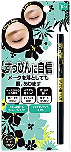 ビナ薬粧 セルフタンニング アイブロウ ディープダークブラウン(濃いめ)