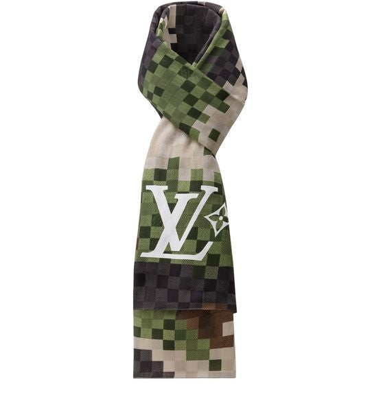 LOUIS VUITTON LV Vers Damier Damoflage Stole - Image 1