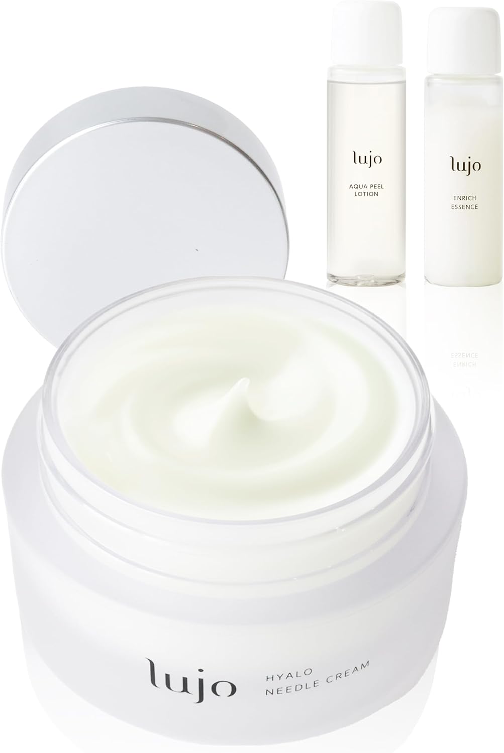 Paint Botox Needle Cream [Official] lujo Hyaro Needle Cream Needle Serum Needle Serum Microneedle Needle Whole Face Neck Hyaluronic Acid Aging Care Skin Care Hari 3D Plan Lift Formula (1.4 oz (40 g