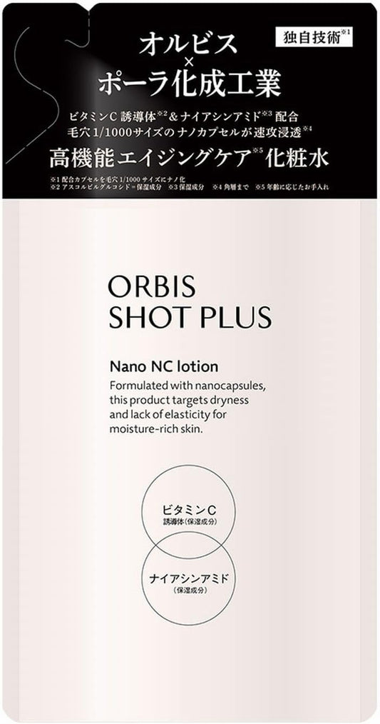 Orbis Shot Plus Essence Lotion Refill (NANO NC Lotion) 5.3 fl oz (150 ml)
