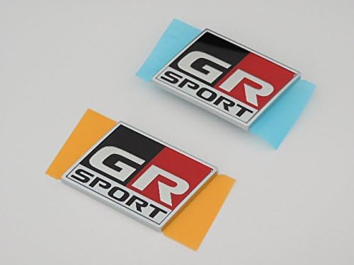 トヨタ自動車 (TOYOTA)トヨタ純正 AQUA アクア GRスポーツ用 フロント＆バックドア エンブレム 前後セット 他のグレードに流用可能 NHP10 H23.12～ 【国内正規純正部品】