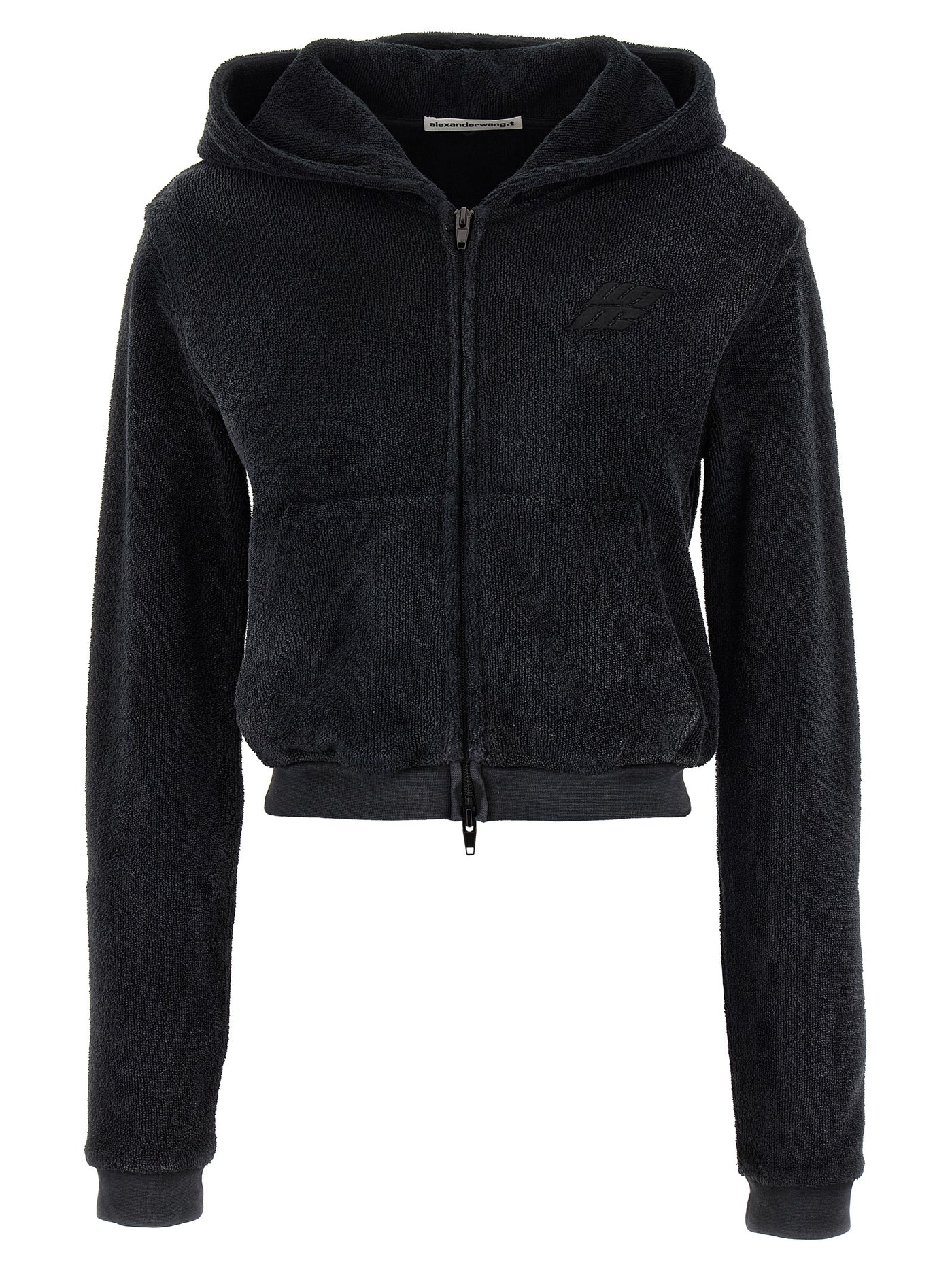 T By Alexander Wang Tによるアレクサンダー・ワン・テリー・フーディー - Image 1