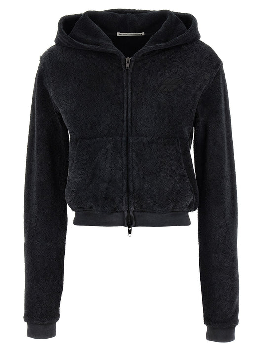 T By Alexander Wang Tによるアレクサンダー・ワン・テリー・フーディー - Image 1
