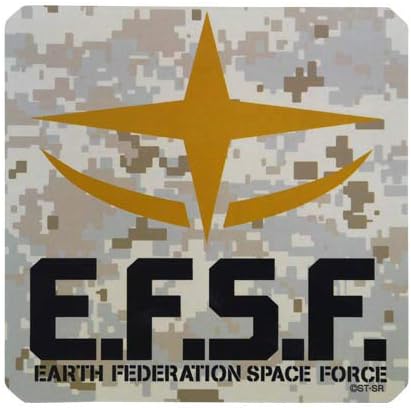 COSPA Mobile Suit Gundam Earth Federation Army Waterproof Sticker