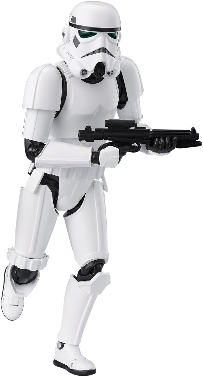 BANDAI SPIRITS S.H. Figuarts Star Wars Stormtrooper Classic Ver., Approx. 5.9 inches (150 mm), ABS & PVC Pre-painted Action Figure