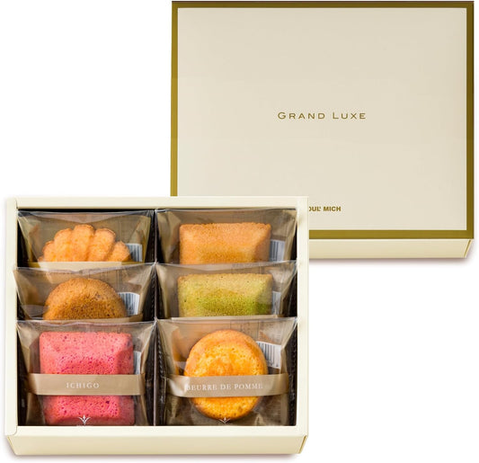 Boulmich Grand Luxe (6 Pieces) Petite Gift, Individual Packaging, Popular, Return, Souvenir, Gift, Sweets, Assortment, Gift, Household Celebration, Birthday