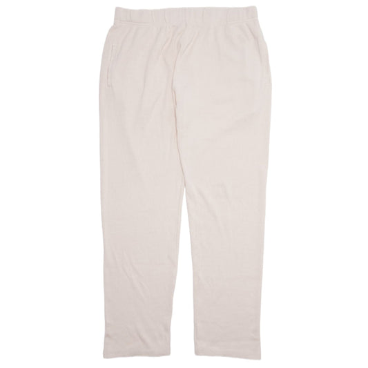 CHROME HEARTS 'CREAM' WAFFLE THERMAL PANTS