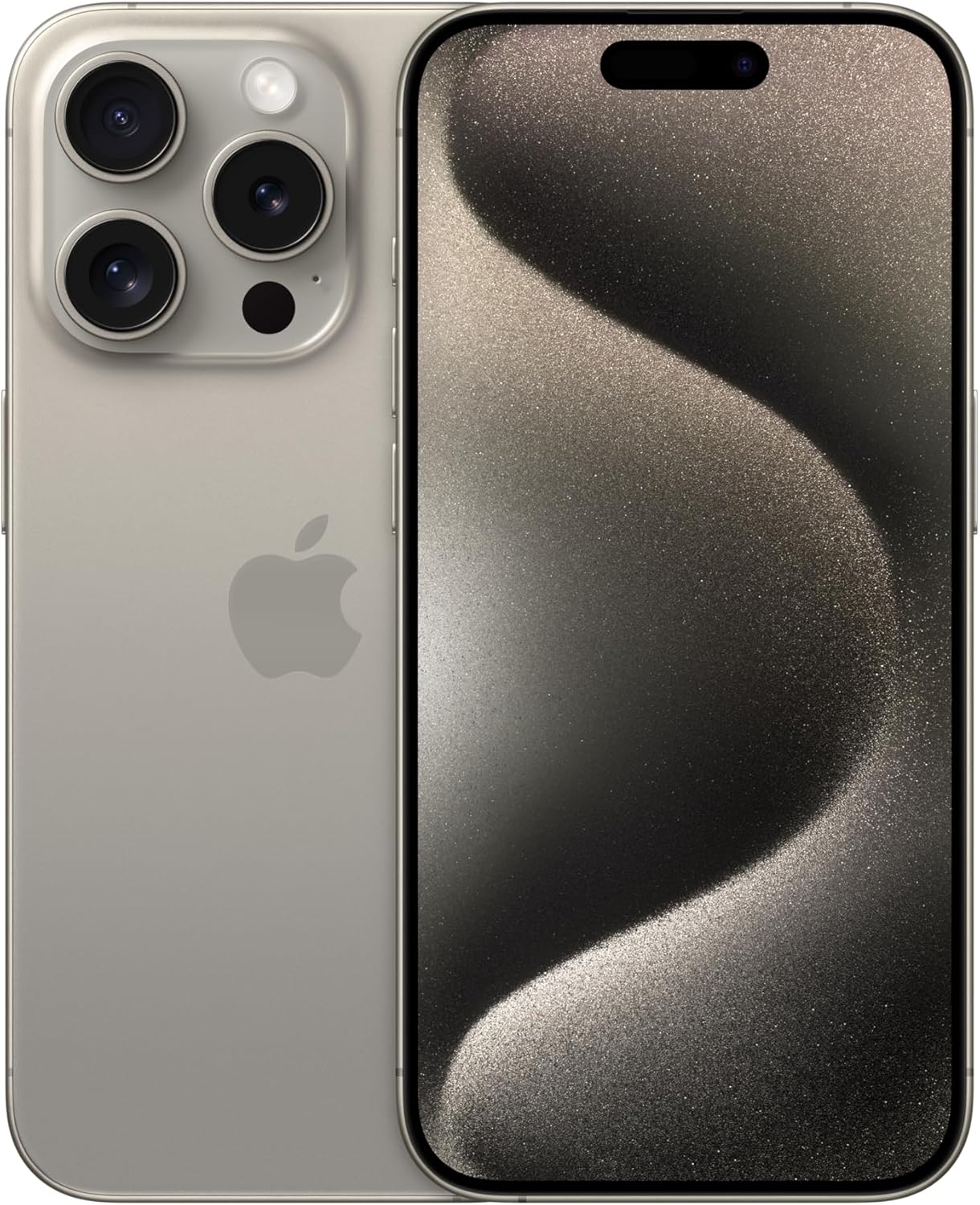 [Refurbished] Apple iPhone 15 Pro 256GB Natural Titanium SIM Free 5G Compatible (Refurbished)