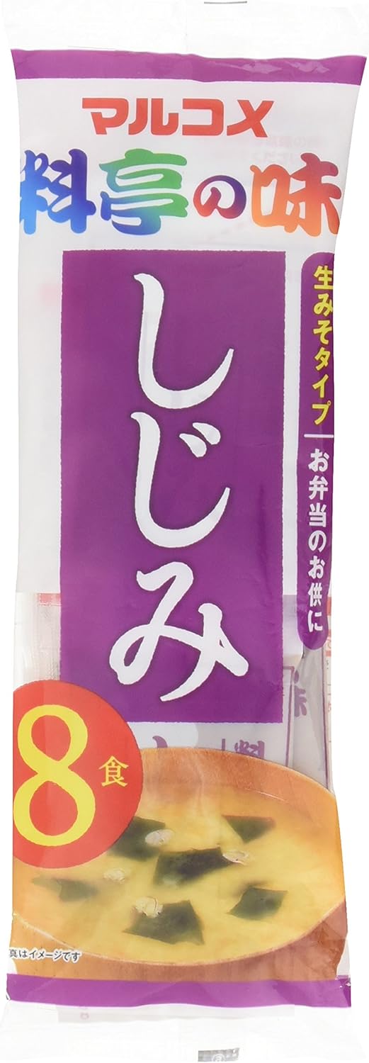 Marukome Raw Miso Soup Restaurant Ajimi, 8 Servings, 5.3 oz (152 g)
