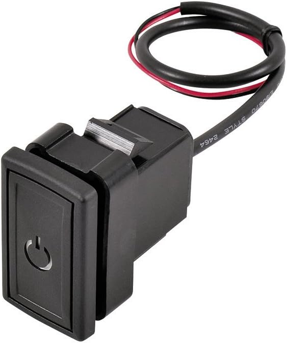 amon ON-OFF push switch (for HONDA vehicles), 12 VDC 500mA 3221