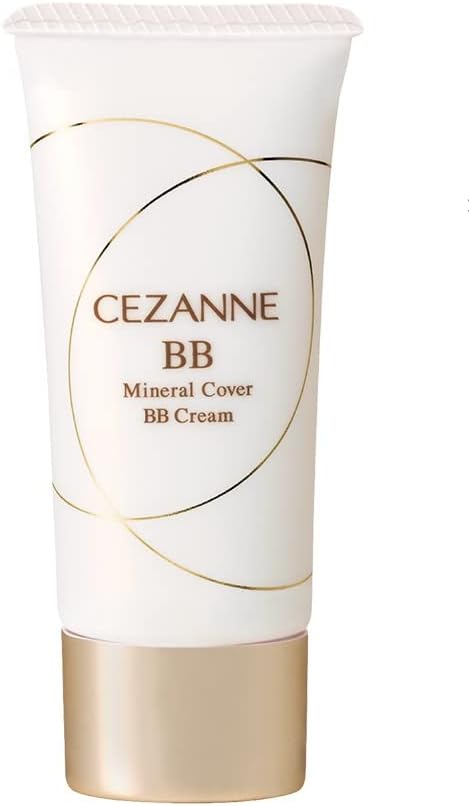 Cezanne Mineral Cover BB Cream 20 Natural Ochre Type 30g High Cover Cream Type Waterproof