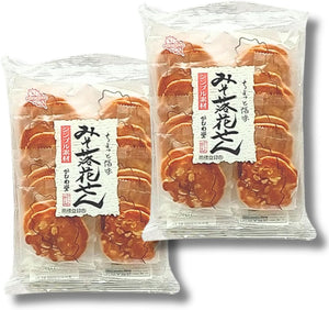 Miso Peana, Niigata Sweets, 5.1 oz (144 g) (8 Bags Packed), Individual Packaging, Set of 2, Trial Product