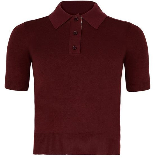 BURBERRY Wool polo shirt - Image 1