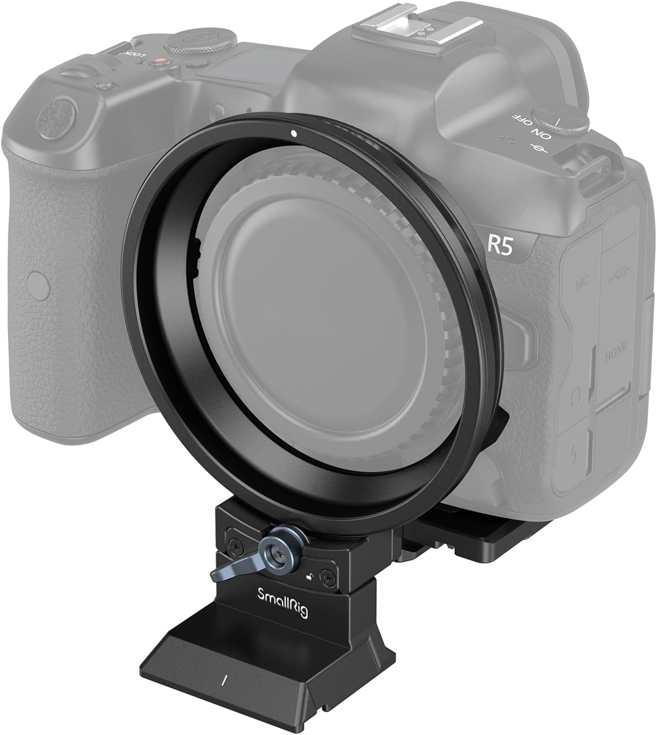SmallRig Ring Tripod Mount for Canon Camera Lens Tripod Mount R Series R5 / R5 C / R6 / R6 Mark II Rotatable Horizontal to Vertical Mounting Plate Kit for Landscape to Vertical Shooting 4300