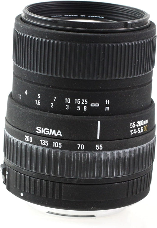 シグマ 55-200mm F4-5.6 DC デジタル専用 キャノン用