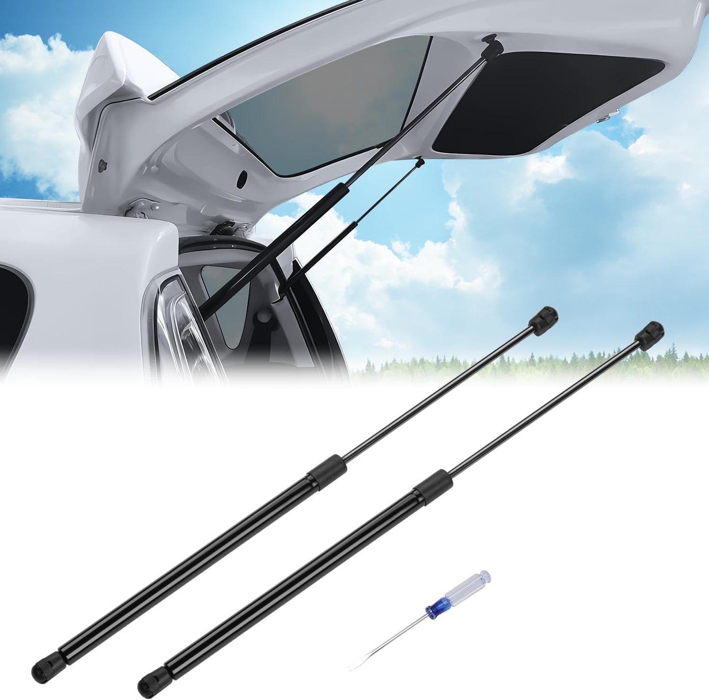 Nissan Days B21W Back Door Damper, Mitsubishi eK Wagon, EK Custom, B11W, Rear Gate Damper, Back Door Balancer, Easy Installation, No Drilling Required, Vehicle Inspection, Genuine Replacement