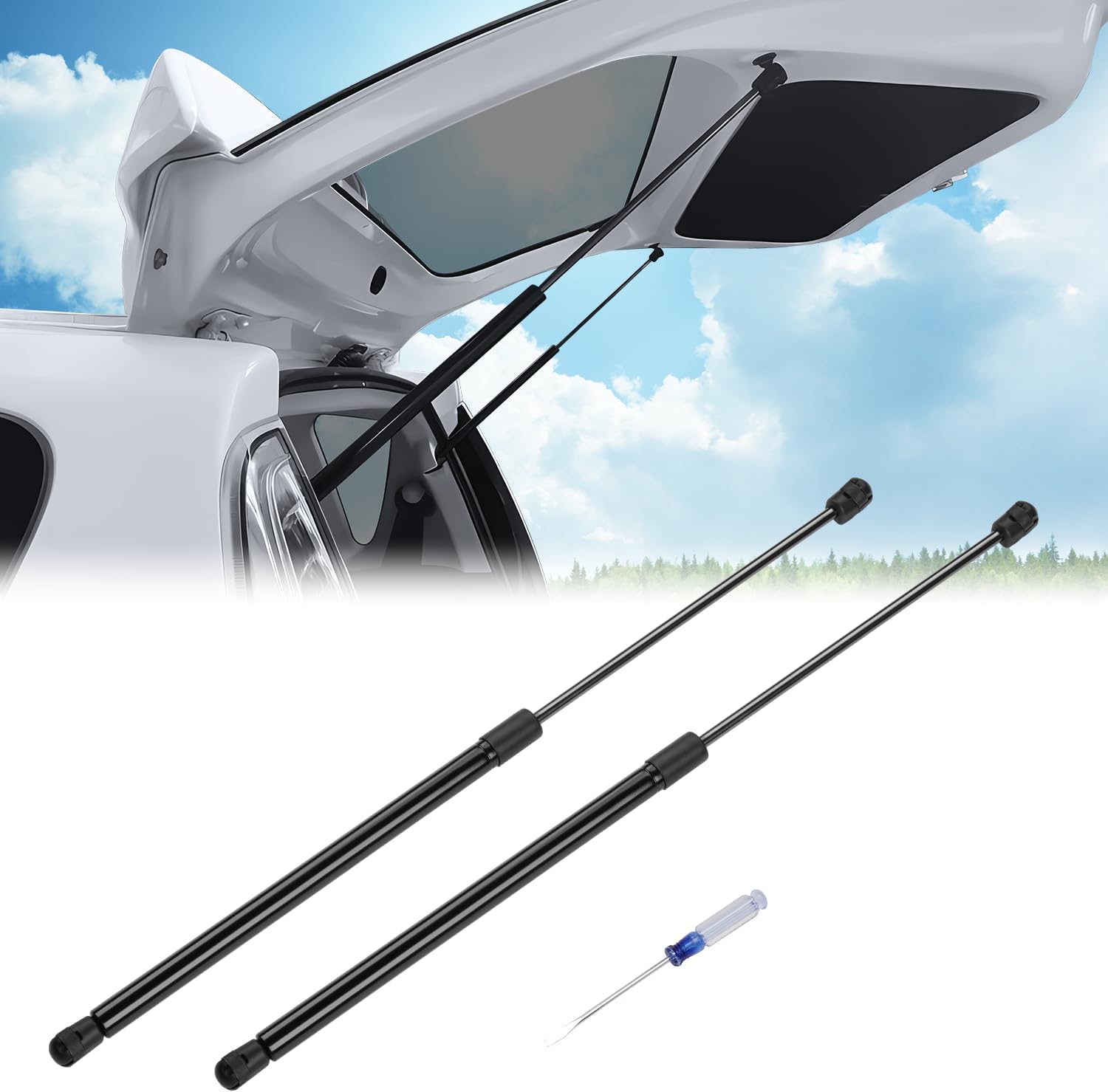 Nissan Days B21W Back Door Damper, Mitsubishi eK Wagon, EK Custom, B11W, Rear Gate Damper, Back Door Balancer, Easy Installation, No Drilling Required, Vehicle Inspection, Genuine Replacement