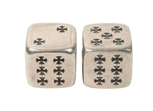 CHROME HEARTS 'SILVER' LARGE DICE