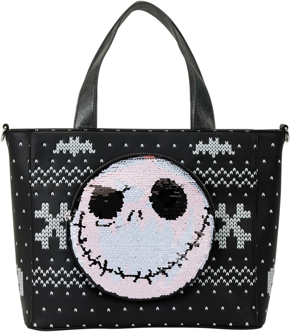 Loungefly Disney Nightmare Before Christmas Jack - Bolsa de mano con monedero