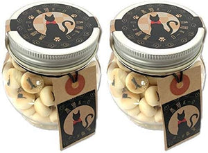 Black Cat Bolo, Egg Bolo, Egg Bolo, Black Cat, Kitty, Souvenir, Gift, Sweets, Present, Gift, Cat (Set of 2)
