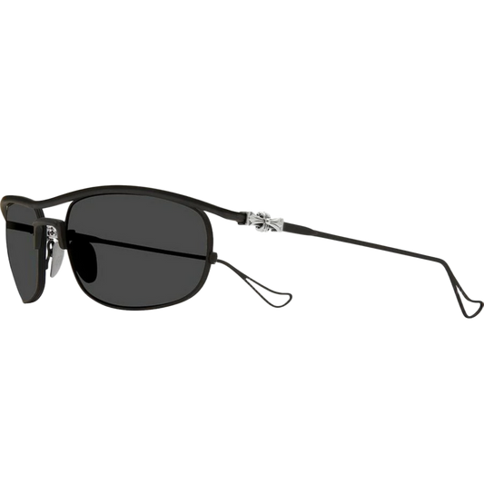 CHROME HEARTS 'INSTAOUNCE' MATTE BLACK SUNGLASSES