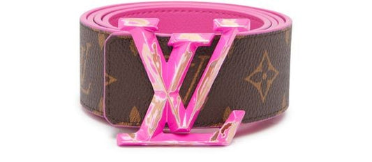 LOUIS VUITTON LV Pyramide 40mm reversible belt - Image 1