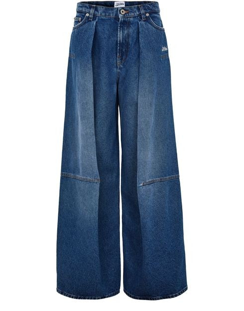 Topstiching detail jeans - Image 1