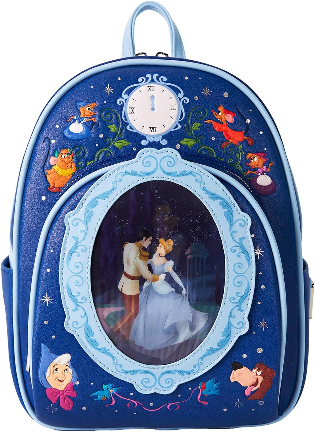 Loungefly Funko Disney 75th Anniversary Cinderella Lenticular Mini Backpack