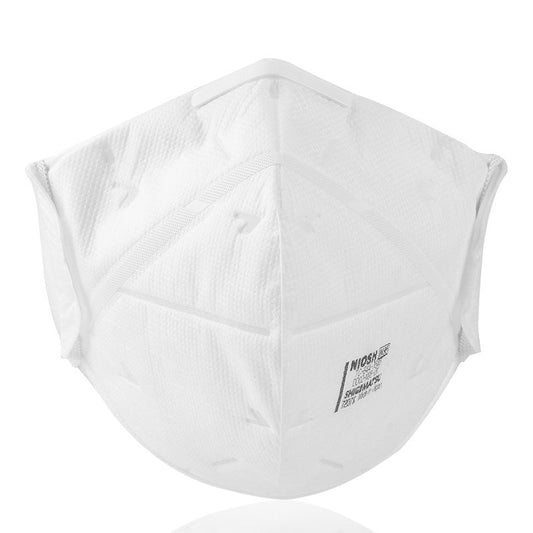 Shigematsu Seisakusyo DD02-N95-2K Disposable N95 Mask, Bi-fold, Made in Japan, White