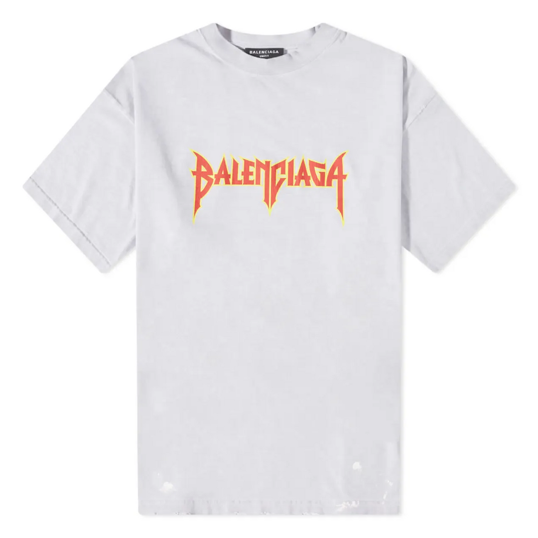 BALENCIAGA 'METAL LOGO' TEE