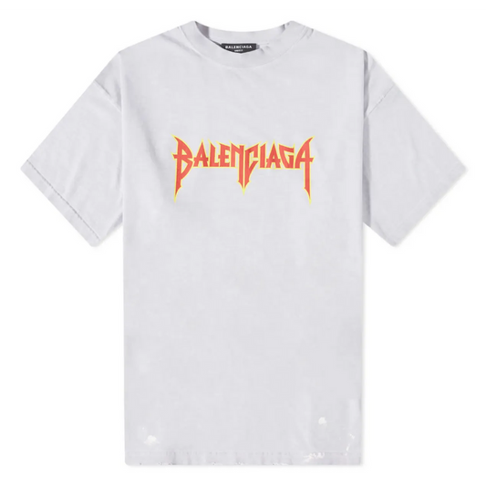 BALENCIAGA 'METAL LOGO' TEE