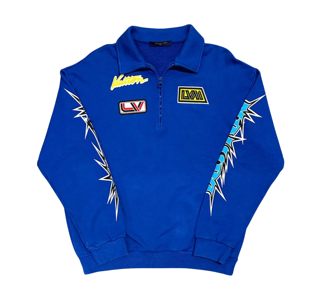 LOUIS VUITTON 'VIRGIL RACE' QUARTER ZIP