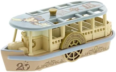 Disney Tomica 20th Anniversary 15th Anniversary Design Tokyo Disney Resort Limited Vehicle Collection Transit Steamer Line