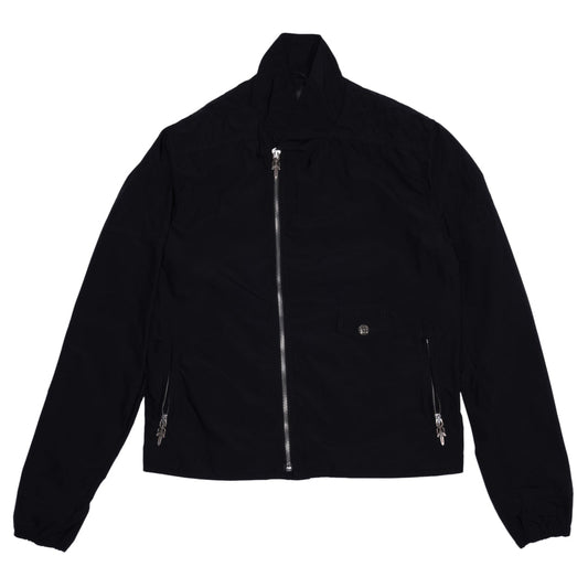 CHROME HEARTS 'BLACK' NYLON WINDBREAKER