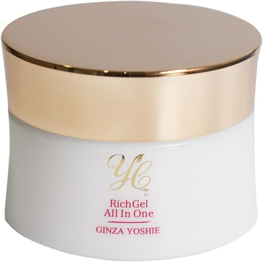 Doctor's Cosmetics YC YC Rich All-in-One Gel, 2.8 oz (80 g), Cosmetic Dermatology, Ginza Yoshie Clinic, Supervised by Kae Hirose, Made in Japan, Dry Skin, Sensitive Roughness, Moisturizing, Skin Care,