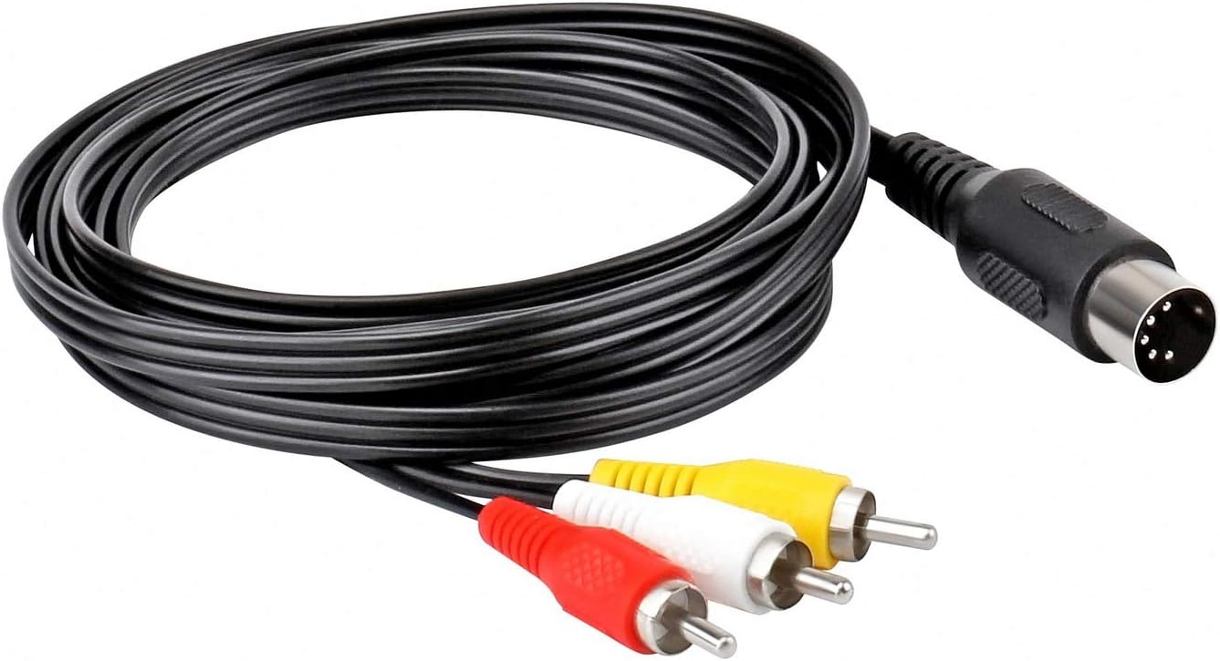 Basicest PCエンジン ケーブル PC Engine/DUO/DUO-R ステレオAVケーブル (NEOGEO/ メガドライブ1にも対応)