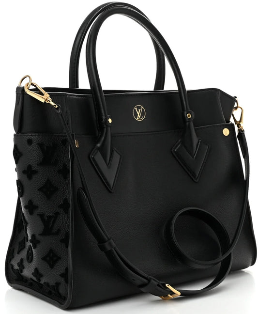 LOUIS VUITTON 'ON MY SIDE' BLACK AUTRES PURSE