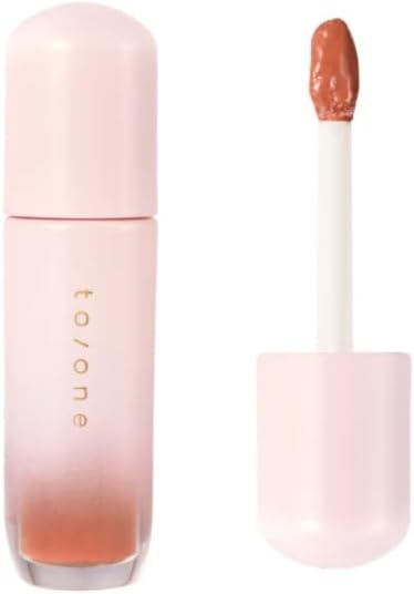 to/one (tone) Petal Blooming Gloss 02 Pure Nude Lip Gloss High Color Nude Beige