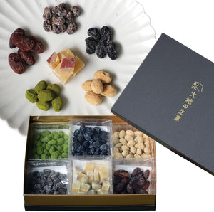 Fukuoka Prefecture, 6 Types of Premium Sweet Natto, Gift Box Set, Bean Sweets, Assortment, Premium Japanese Sweets, Kyushu Soybeans, Hokkaido Black Beans, Kyushu Red Haruka in Luxury Cosmetic Box
