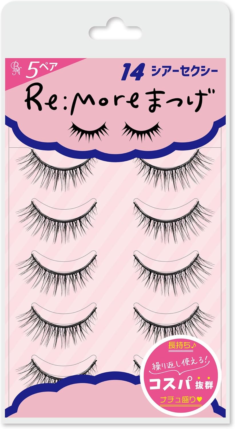 Been Moor Eyelashes RRME-14 Sheer Sexy (5 Pairs)