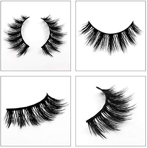 5 Pairs Mink Eyelashes Ultra Dense Stage Makeup Natural False Eyelashes Long Eyelashes Extensions Fake Eyelashes Handmade (G505)